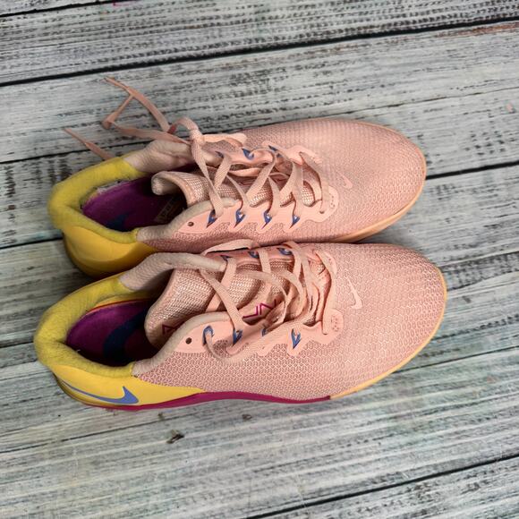 Nike Metcon 5 Washed Coral Pink Training Shoes CrossFit Gym Sneakers 9 - Picture 3 of 6